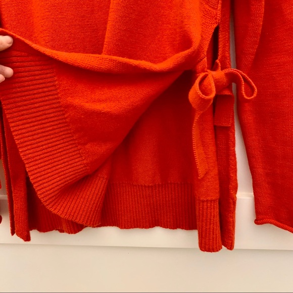 NWT Eileen Fisher Lava Red Bateau Neck Tunic Sz S - Picture 4 of 7